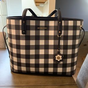 Michael Kors Tote Gingham